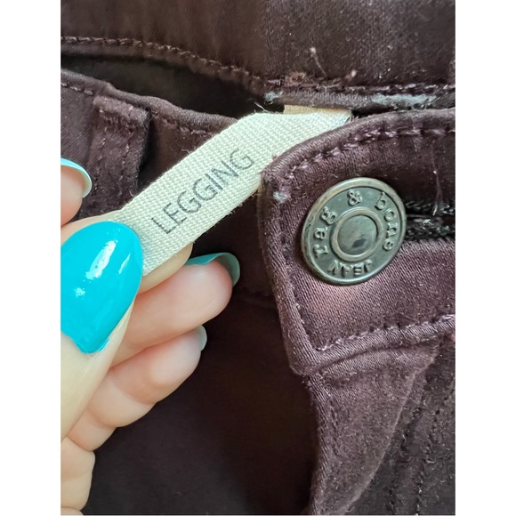 [Rag & Bone] Wine Skinny Jeans - Picture 6 of 8